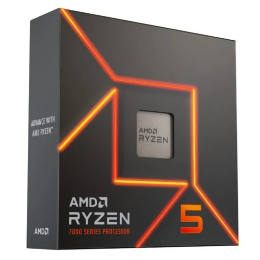 AMD Ryzen 5 7600X 4.7 GHz Box sin Ventilador