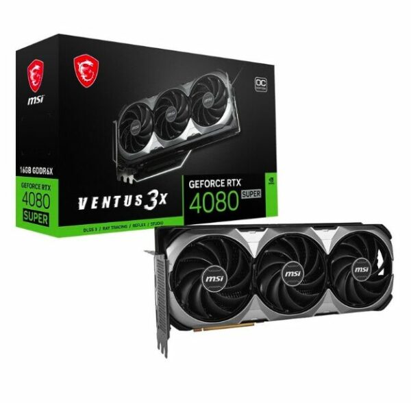 MSI GeForce RTX 4080 SUPER VENTUS 3X OC 16GB GDDR6X DLSS3