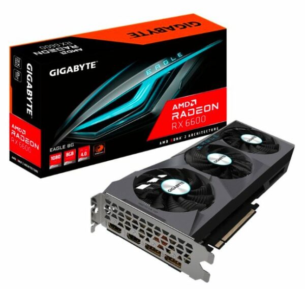 Gigabyte AMD Radeon RX 6600 EAGLE 8GB GDDR6